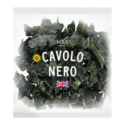 M&S Cavolo Nero Black Kale Washed & Ready to Cook 125g