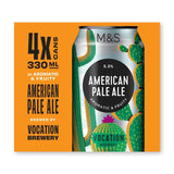 M&S American Pale Ale, 4 x 330 ml Dosen, importiert aus Großbritannien