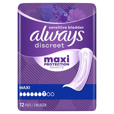 M&S Always Discreet Incontinence Pads Ultimate Day 12 Pack- Buy online at McGrocer