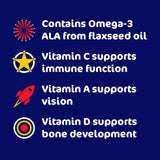 Haliborange Omega-3 Multivitamin Softies Orange Flavour 60 Softies, UK version