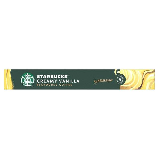 Starbucks vanilla coffee capsules 10 capsules (British brand)