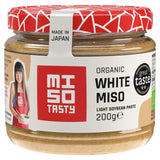 Miso Tasty Shiro White Miso Paste 200g, imported from the UK