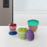 Sistema Snack 'N' Nest food storage containers (British brand)
