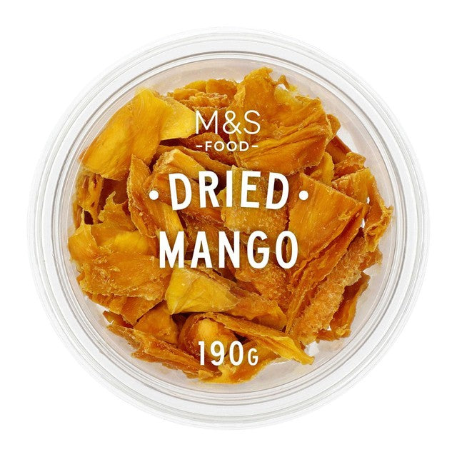 M&S natural dried mango 190g, imported from the UK