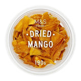 M&S natural dried mango 190g, imported from the UK