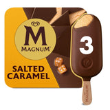 Magnum salted caramel ice cream sticks 3x100ml, imported from the UK