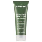 ManCave olive stone face scrub 100ml, imported from the UK