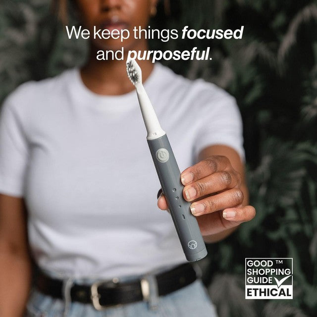 Waken Sonic Toothbrush Graphite Grey (British brand)