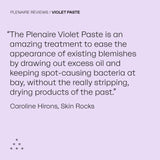 Plenaire Violet Paste overnight blemish solution (British brand)