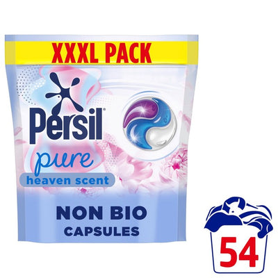 M&S Persil Pure Heaven Scent Non Bio Vaskekapsler for sensitiv hud 54 vask - Kjøp online hos McGrocer
