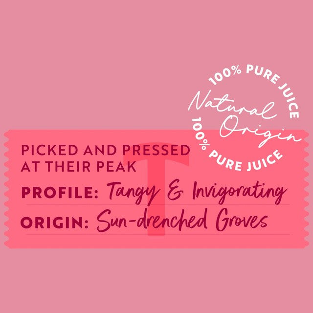 Tropicana pink grapefruit juice 850ml (British brand)
