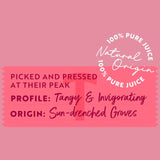 Tropicana pink grapefruit juice 850ml (British brand)