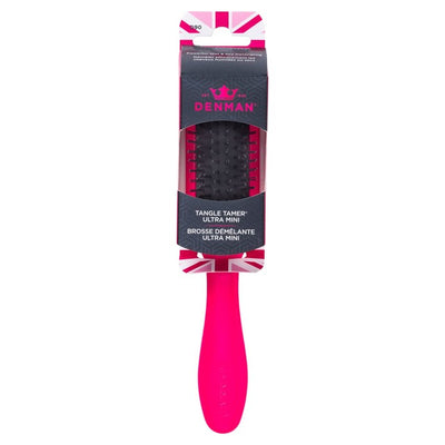 Denman Tangle Tamer Rose Vif Brosse démêlante pour enfants