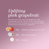 Miniml shampoo Pink Grapefruit & Aloe Vera Refill 1L, imported from the UK