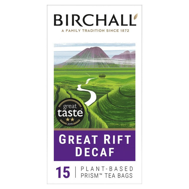 Birchall Great Rift Decaf tea bags 15 pack - British product