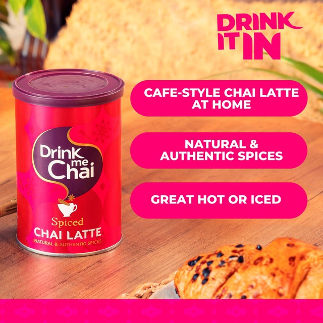 Drink Me Chai spiced chai latte powder 250g - British product