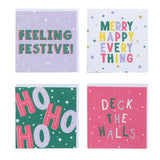 Sainsburys Home Cube Text Captions Lilac Pink 20pk