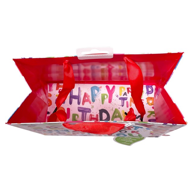 Deva Designs happy bright medium gift bag, UK version