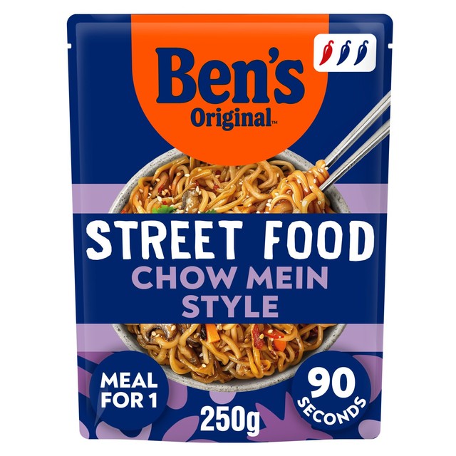 Ben's Original Chow Mein Style Noodles 250g - British product