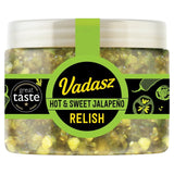 Vadasz Hot & Sweet Jalapeno Relish 400g (British brand)