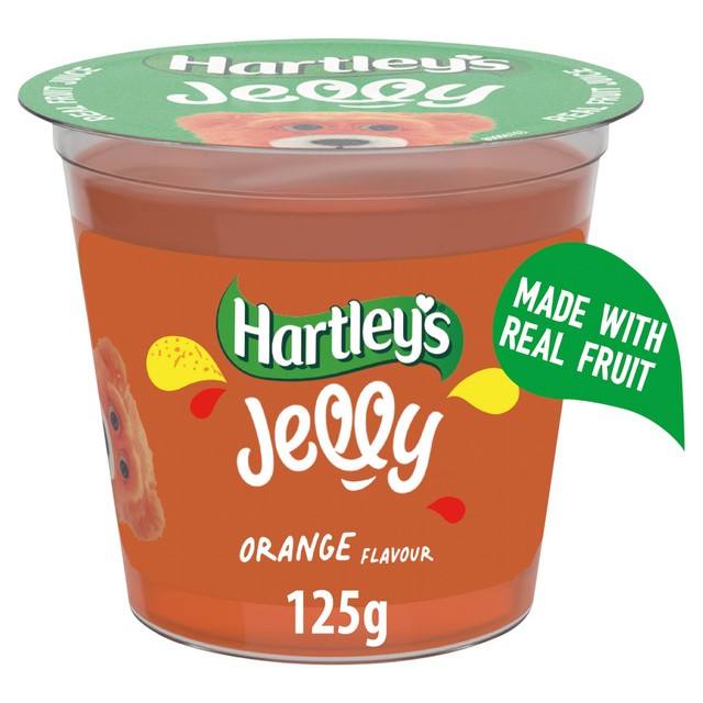 Hartley's Orange Jelly Pot 125g, UK version