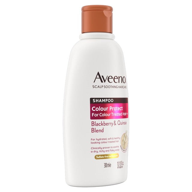 Aveeno Colour Protect Blackberry & Quinoa Shampoo 300ml - British product