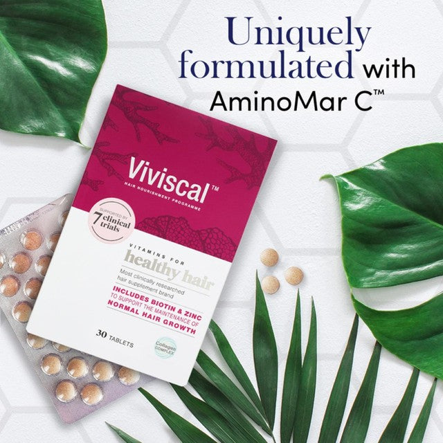 VIVISCAL hair regrowth tablets 30 tablets (British brand)