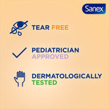 Sanex Zero% Kids Sensitive bubble bath and body wash 450ml (British brand)