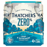 Thatchers 00 Alcohol Free Cider Cans 4 x 440ml