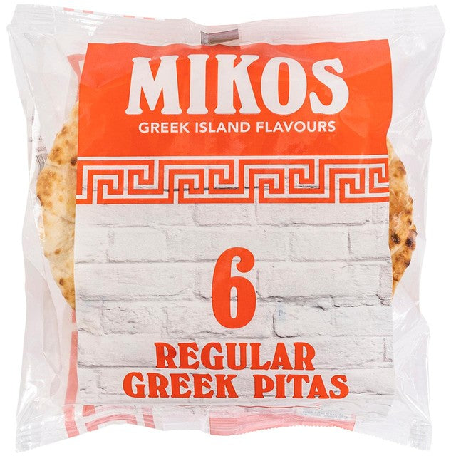 MIKOS Greek pitas pack of 6 - British product