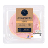 M&S Wiltshire cured breaded ham slices 120g, imported from the UK