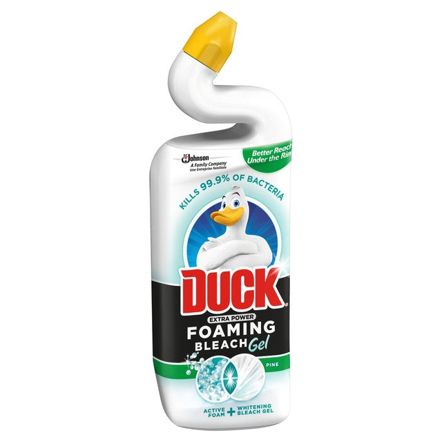 Toilet Duck Foaming Bleach Gel Pine toilet cleaner 750ml - British product