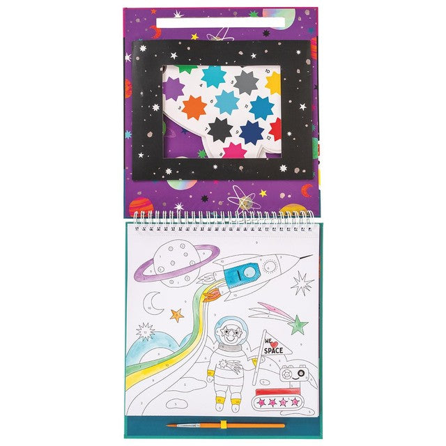 Floss & Rock Space paint by numbers kit - British product