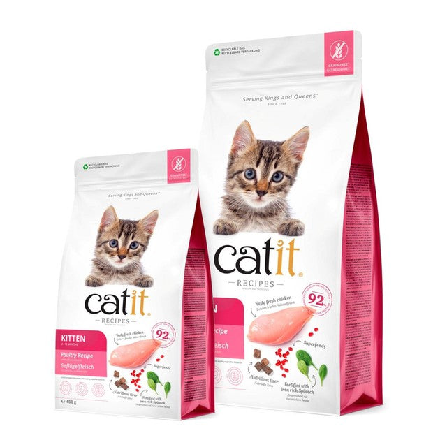 Catit Recipes kitten dry food poultry, UK version