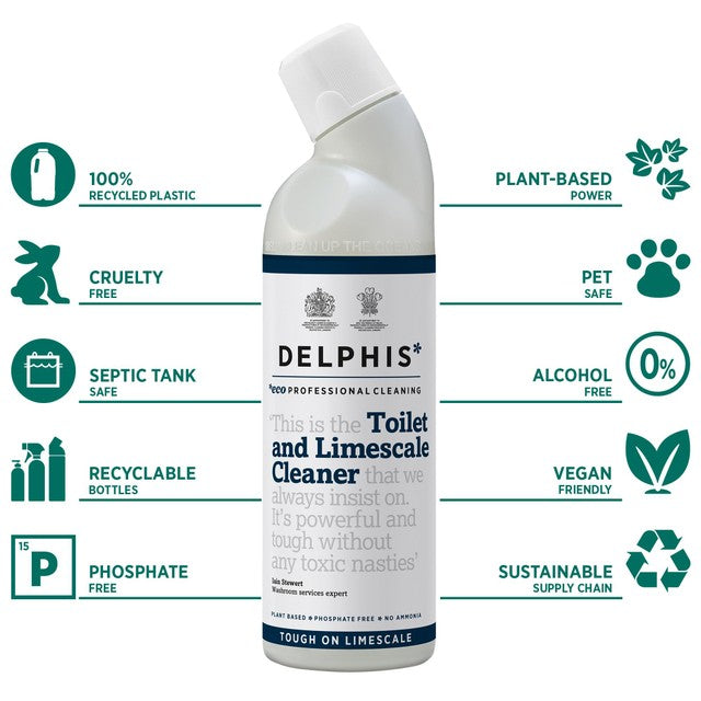 Delphis Eco Toilet Cleaner 750ml - British product