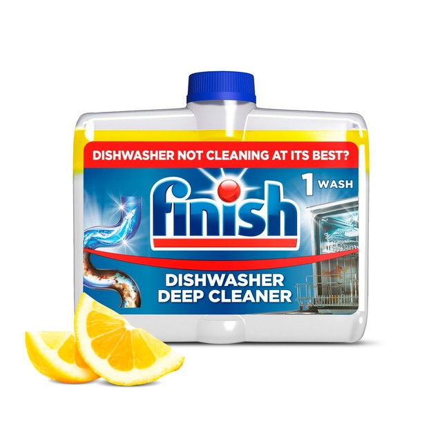 Finish dishwasher cleaner lemon scent 250ml - British product