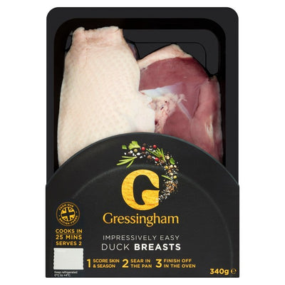Gressingham 2 Boneless Duck Breasts 340g