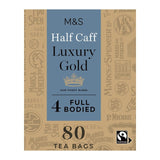 M&S Half Caff Gold Tea 80 tea bags (British brand)