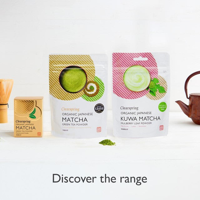 Clearspring Organic Matcha Green Tea Powder 40g - British product