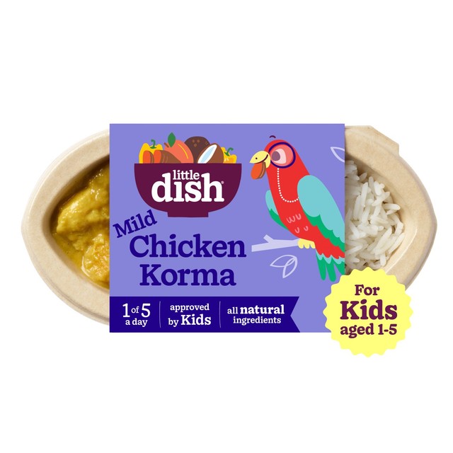 Little Dish Mild Chicken Korma toddler meal 200g, UK version