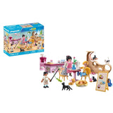 Playmobil My Life Cat Cafe toy playset, imported from the UK