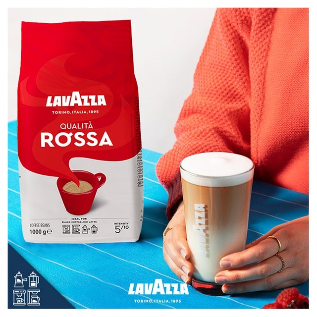 Lavazza Qualita Rossa coffee beans 1kg, UK version
