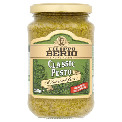 M&S Filippo Berio Classic Pesto Sauce 350g- Buy online at McGrocer