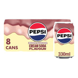 Pepsi Cream Soda 8x330ml cans imported from the UK