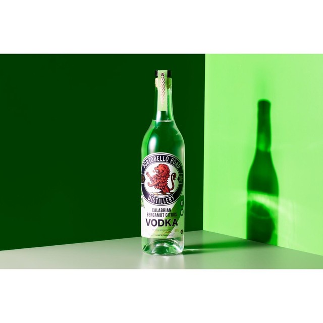 Portobello Calabrian Bergamot Citrus Vodka 70cl, imported from the UK