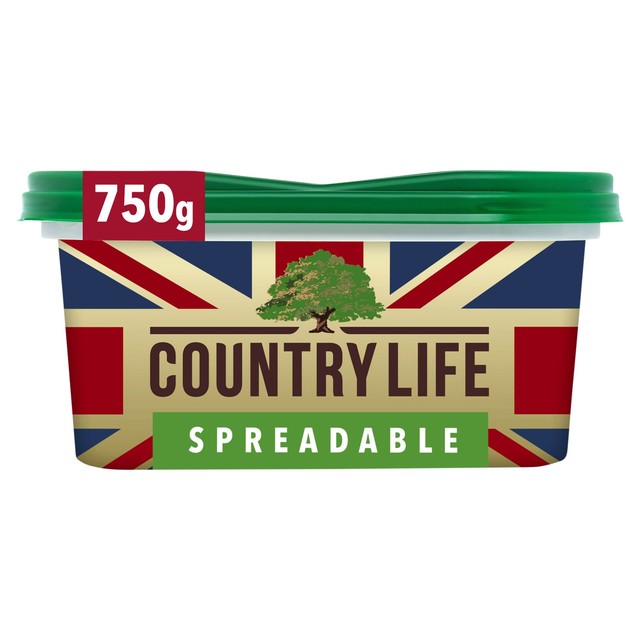 Country Life spreadable butter blend 750g, UK version
