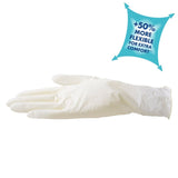Spontex latex disposable gloves 40 pack (British brand)