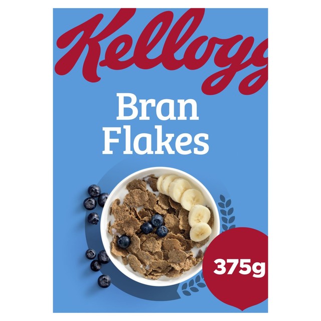Kellogg's bran flakes cereal 375g - British product