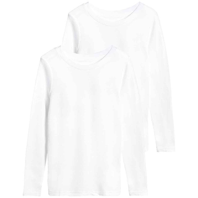 M&S kids thermal top white 7-8 years (British brand)