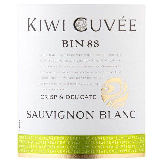 Kiwi Cuvee Sauvignon Blanc Wine Bottle 75cl, UK version